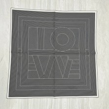 ✨ %100 Saf Ipek Crepe De Chine Eşarp - Özel Tasarım Tok Duruşlu ✨90X90