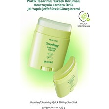 Jel Yapılı Şeffaf Stick Güneş Kremi GOODAL Heartleaf Soothing Quick Sliding Sun Stick SPF 50+ PA++++