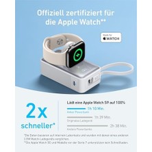 Aesco Maggo Power Bank (10K, 35W, Apple Watch Uyumlu) Beyaz