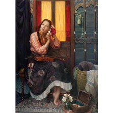 Aesco Puzzle - Kızıl Kadın / 1000 Parça, #1072