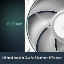 Aesco Arctic P14 Pro A-Rgb (Beyaz) - Güçlü Premium Fan, Y Kablo Bölmeli 140 mm Pwm Fan, 400-2500 Rpm, 0 Rpm