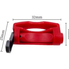 Aesco V6, V7, V8, V10, V11, V15 ile Uyumlu Tetik Kilidi, Güç Düğmesi Kilidi, Kırmızı, 32MM