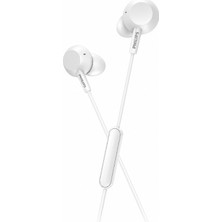 Philips TAE4105WT/00 Mikrofonlu Kablolu Kulak İçi Kulaklık 3.5mm Jack Beyaz