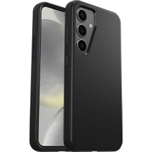 Aesco Simetri  Galaxy S24 Için Kılıf, Darbeye Dayanıklı, Düşmeye Dayanıklı, Ince Koruyucu Kılıf, Askeri Standartlara Göre 3 Kat Daha Fazla Düşme, Siyah