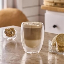 Aesco Lineo Çift Cidarlı Bardak 350 ml