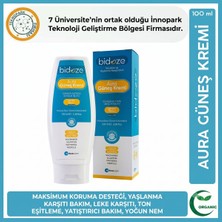 Bidoze Aura Yatıştırıcı & Anti Aging Etkili Güneş Kremi 100 ml | Leke Karşıtı ve Onarıcı Bakım