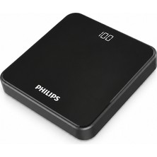 Philips DLP7717NB/00 10000mAh Powerbank 2 USB Çıkışlı LCD Göstergeli Taşınabilir Şarj Cihazı Siyah