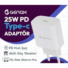 Aesco 25W Pd Hızlı Şarj Adaptörü | Geniş Uyumluluk