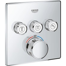 Grohe Grohtherm Smartcontrol Üç Noktadan Akış Kontrollü Kumanda - 29126000