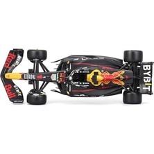 Aesco Bburago 1:24 2023 Yarış Oracle Red Bull RB19 Verstappen ile Döküm Araba #1 Figür
