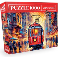 Aesco 1000 Parça Puzzle - Istiklal Caddesi