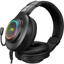 Aesco Altec Lansing ALGH9602 Siyah Ps4/xbox/mobil Uyumlu Usb+3.5mm Rainbow Gaming Mikrofonlu Kulaklık