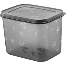 Aesco No Frost Silikon Yumuşak Kapalı Saklama Kabı Dondurucu ve Buzluk Saklama Kabı 1400ML, Kapaklı No Frost Saklama Kabı 1400ML, Derin Dondurucu Saklama Kabı 1400ML
