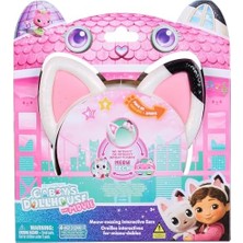 Aesco Gabby's Dollhouse Meow-Mazing Interaktif Kedi Kulaklı Taç, 20'den Fazla Ses Efektli, 3 Modlu, Işıklı, Meow Tech Uyumlu, 3 Yaş ve Üzeri