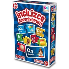 Aesco Ingilizce Öğreniyorum 52 Parça Puzzle