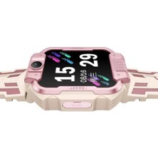 Aesco W2215A F1 Max Çift Kameralı Akıllı Çocuk Saati Pembe