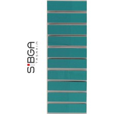 Sibga Tasarım Şeffaf Petrol Yeşili Rengi Postit Post-It Post It. Kitap Ayracı Ayraç Postit Sticker Not Kağıdı