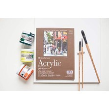 Aesco Strathmore Acrylic Akrilik Defteri 400GR. A4 N:430