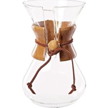 Aesco 600 ml Termisil Borosilikat Cam Demleme Karafı – Kahve ve Bitki Çayı Demleme Sürahisi, Isıya Dayanıklı Cup Coffee Pot, Şeffaf Manuel Demleme Kabı-Demleme Sürahisi