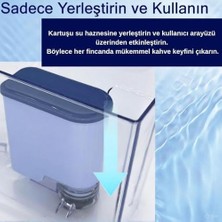 Aesco Espresso Makinesi EP5144 EP5543 EP5443 EP5444 EP5547 ile Uyumlu Aqua Clean Filtre CA6903/00