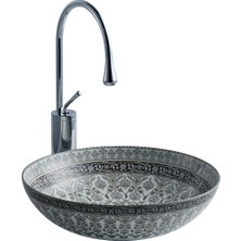 Lena E-7031 Tezgah Üstü Porselen Lavabo