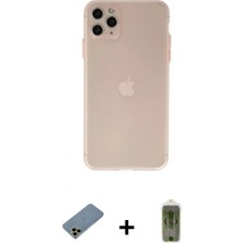 Marsilyan™- iPhone 11 Pro Max Kılıf Atlas Minimal Prime - Siyah Joko Magic 5d Hayalet Cam + Shine Kamera Lens Koruma Cam - Gd