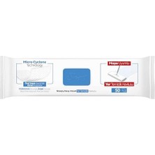 Aesco Easy Clean Çamaşır Suyu Katkılı Mopa Uyumlu Yer Temizlik Havlusu&mendili 50 Yaprak