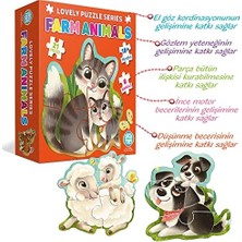 Aesco Circle Toys Lovely Puzzle Farm Animals