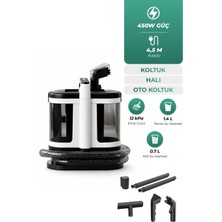 Pirantech  V22C Koltuk ve Halı Yıkama Makinesi - Cam Temizleme Makinesi - Evcil Hayvan Temizleme makinesi