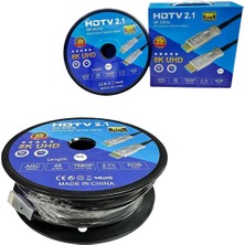 ALPA Fully G-506N Hdmi Kablo 2.1v 8k Fiber 40 Metre Makaralı