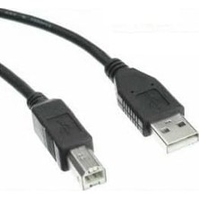 Aesco 3 Metre USB Yazıcı Printer Ara Bağlantı Kablosu Sıfır Veri Kaybı Uzun Ömür Filtreli Yüksek Standart (28AWG)(LN-1249 USB 3 Mt)