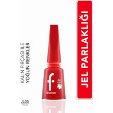 Aesco Oje - Jelly Look Nail Enamel JL04 Scarlet 8690604233625