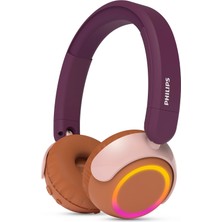 Philips TAK4200MP/00 Kablosuz Kulak Üstü Çocuk Kulaklığı - Macenta Mor