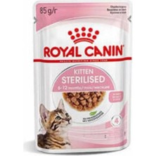 Bezos Pouch Kitten Sterilised Gravy Yavru Kedi Konservesi 85 gr