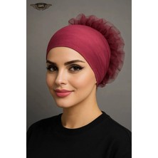 ALDAIYR Fırfır Bone Tesettür Bone