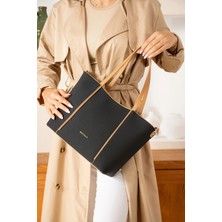 Just Polo Kadın Büyük Boy 2 Bölmeli El Çantası Large Tote Bag P344028MH