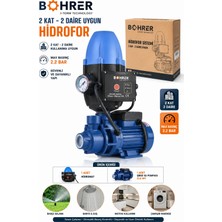 Böhrer BA011421 2 Kat 2 Daireye Kadar Uygun Otomatik Aç Kapa Hidrofor Su Motoru