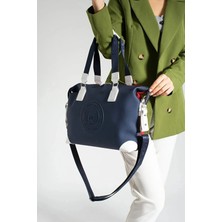 Just Polo Kadın Büyük Valiz Boy Ayarlanabilir Askılı Lüks El ve Omuz Çantası Shopper Ebat: 33 x 40 cm