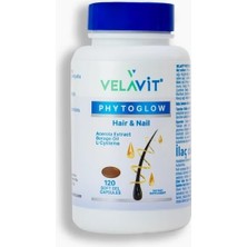 Velavit Phytoglow Hair & Nail - 120 Kapsül Saç ve Tırnak Destekleyici Içerik Bilgisiyle