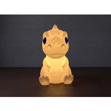 Riva Self Dekoratif Dinozor Tasarımlı 3D Baskı Tealight Mumluk / Ambiyans Aydınlatma