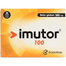 İmutor Imutor Beta Glukan 100 Mg 30 Kapsül – Yetişkinlere Yönelik Takviye Edici Gıda (Yerli Üretim)