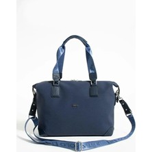 Just Polo Kadın Büyük Valiz Boy Ayarlanabilir Askılı Lüks El ve Omuz Çantası Shopper Ebat: 33 x 40 cm