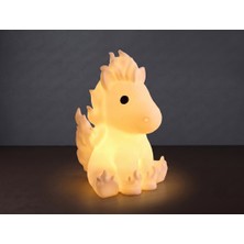 Riva Self Alevli At Tasarımlı Dekoratif Tealight Mumluk / Ledli Ambiyans Lambası