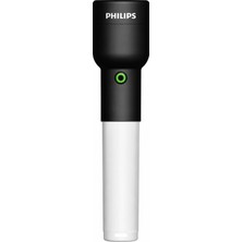 Philips SFL5001/62 LED El Feneri 300 Lümen IPX4 Suya Dayanıklı 4 Işık Modlu Şarjlı El Feneri