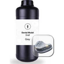 Birfigurum Dental Model Draft Reçine 1 kg / Gri
