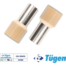 Tügen 10,00MM Izoleli Yüksük Bej ( 1 Kutu 100 Adet )