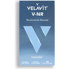 Velavit V-Nr Nicotinamide Riboside 300 Mg 30 Kapsül – Niagen Patentli Vitamin Takviyesi (Türkiye Üretimi)