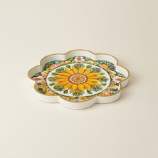 Evidea Kitchen Flower Tepsi - Renkli - 36 cm