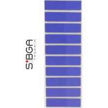 Sibga Tasarım Şeffaf Mor Renkli Postit Post-It Post It. Kitap Ayracı Ayraç Postit Sticker Not Kağıdı 200 Yaprak