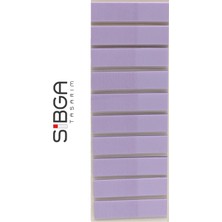 Sibga Tasarım Şeffaf Eflatun Renkli Postit Post-It Post It. Kitap Ayracı Ayraç Postit Sticker Not Kağıdı